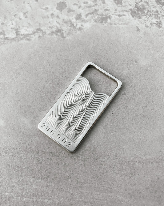 200902 - Hand Engraved Sterling Silver .925 + cut-out