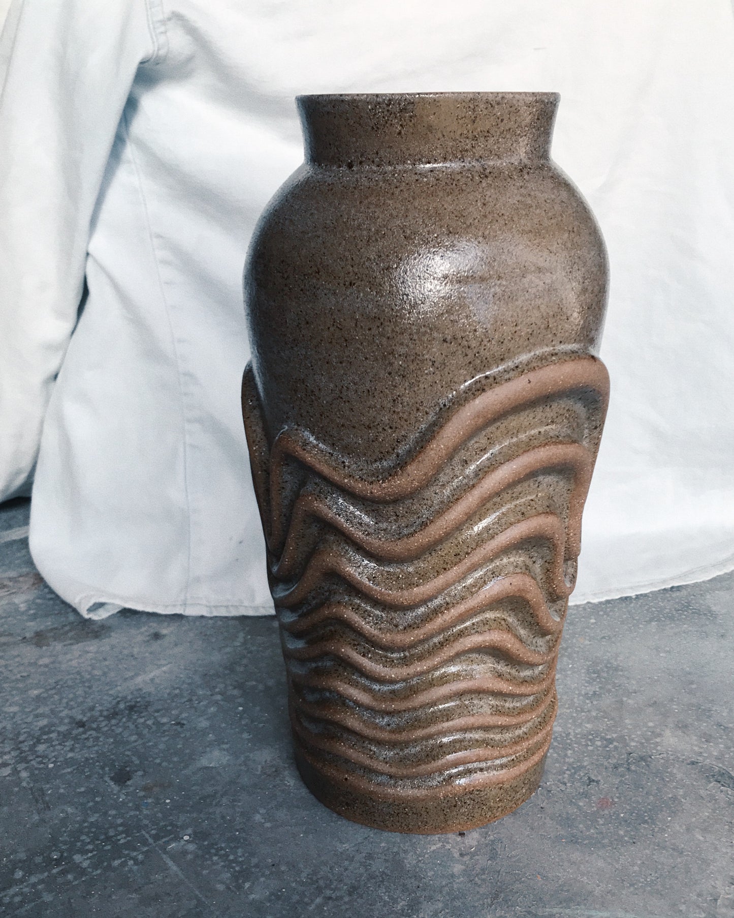 230507 - Ceramic Stoneware Vase #003