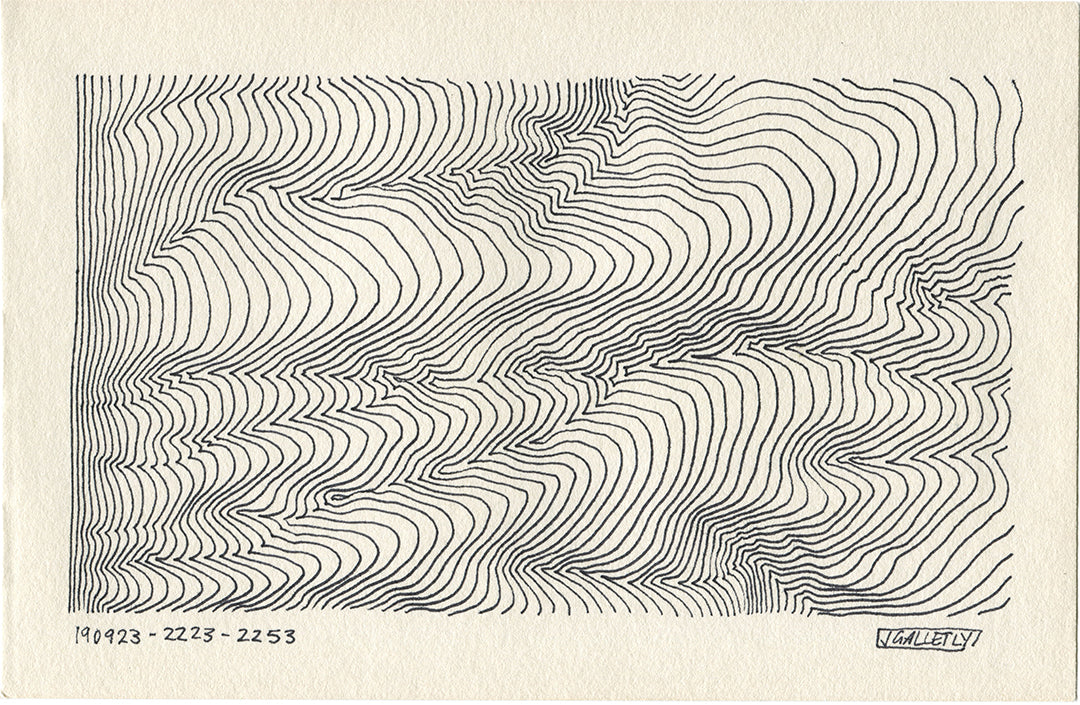 September 2019 - Ink drawings on A5 paper (Digital Downloads)