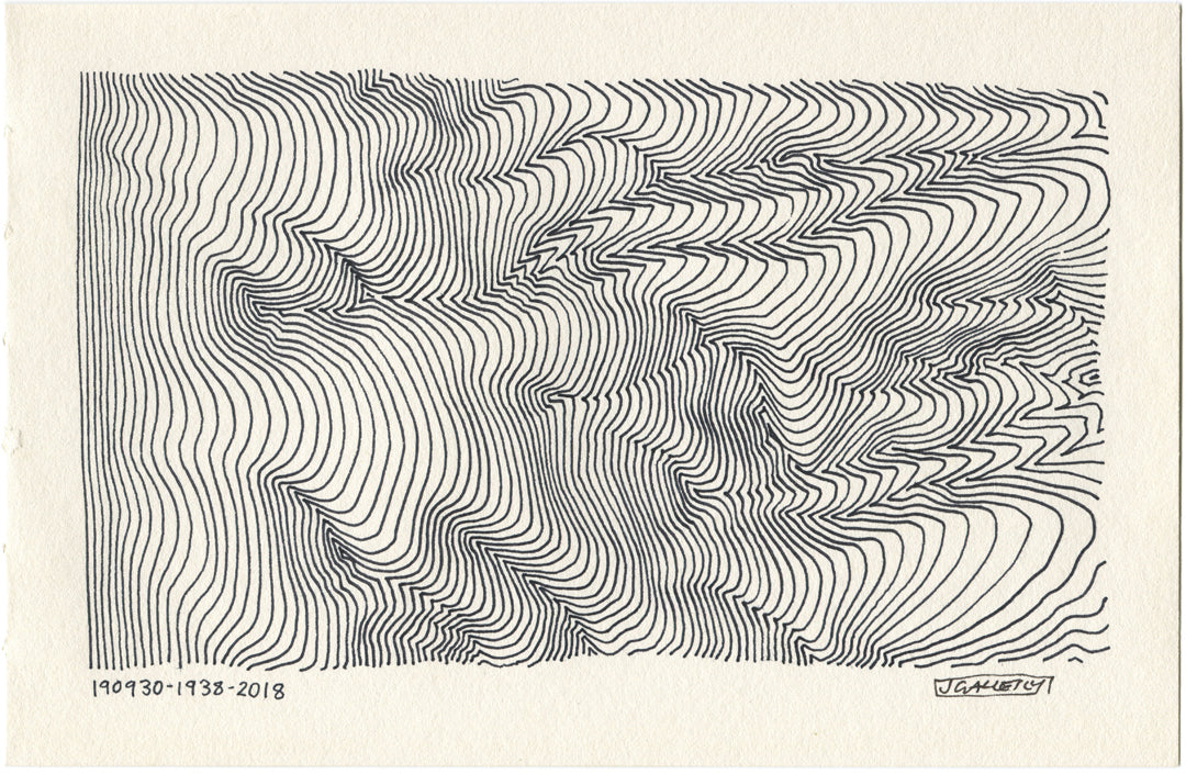 September 2019 - Ink drawings on A5 paper (Digital Downloads)