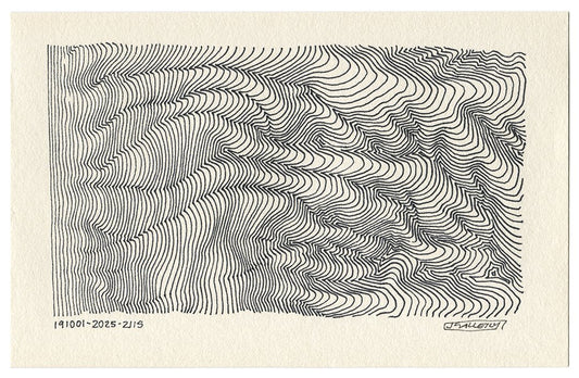 October 2019 - Ink drawings on A5 paper (Digital Downloads)
