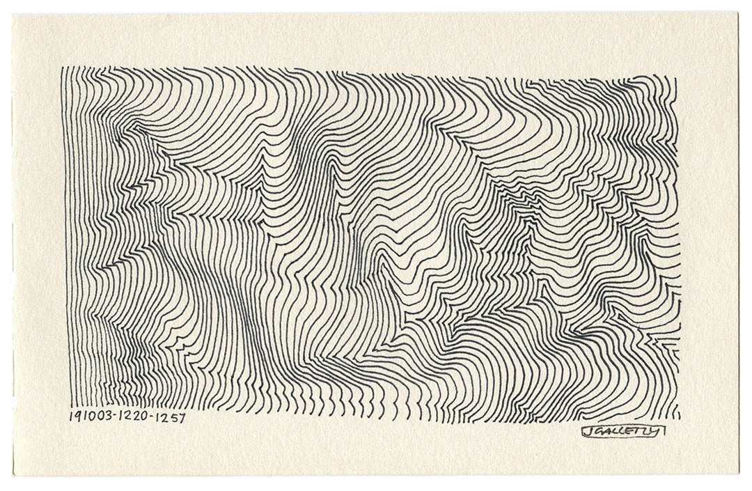 October 2019 - Ink drawings on A5 paper (Digital Downloads)