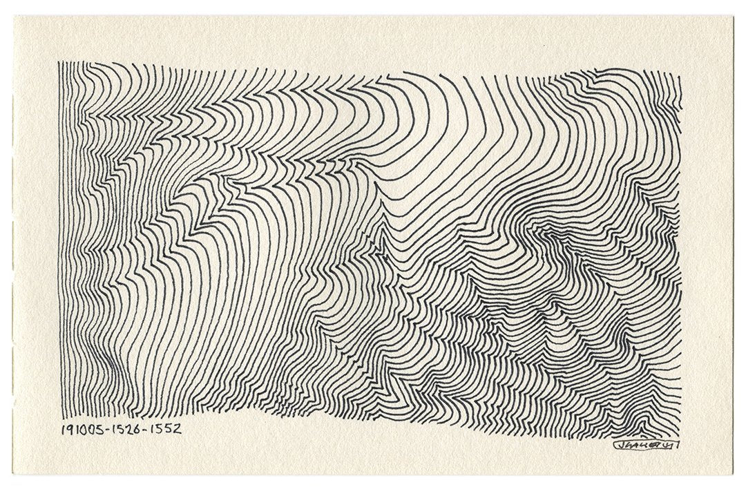 October 2019 - Ink drawings on A5 paper (Digital Downloads)