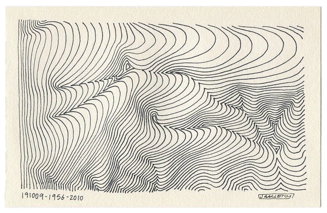October 2019 - Ink drawings on A5 paper (Digital Downloads)