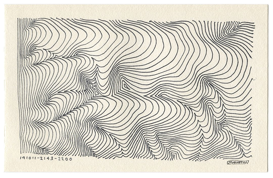 October 2019 - Ink drawings on A5 paper (Digital Downloads)