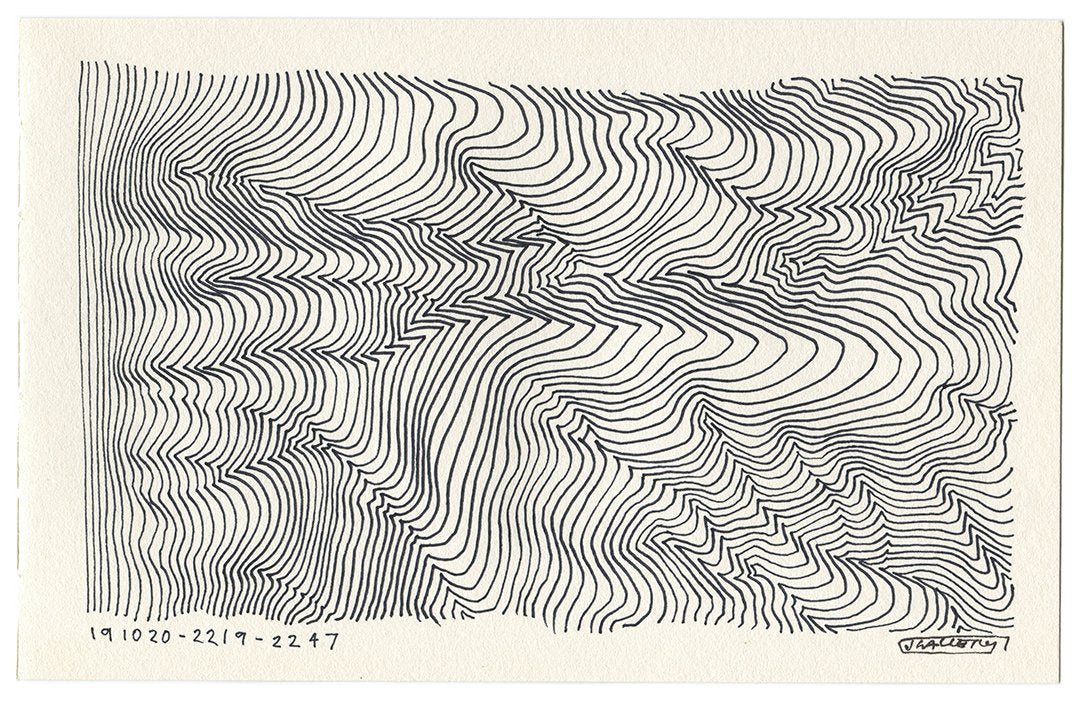 October 2019 - Ink drawings on A5 paper (Digital Downloads)