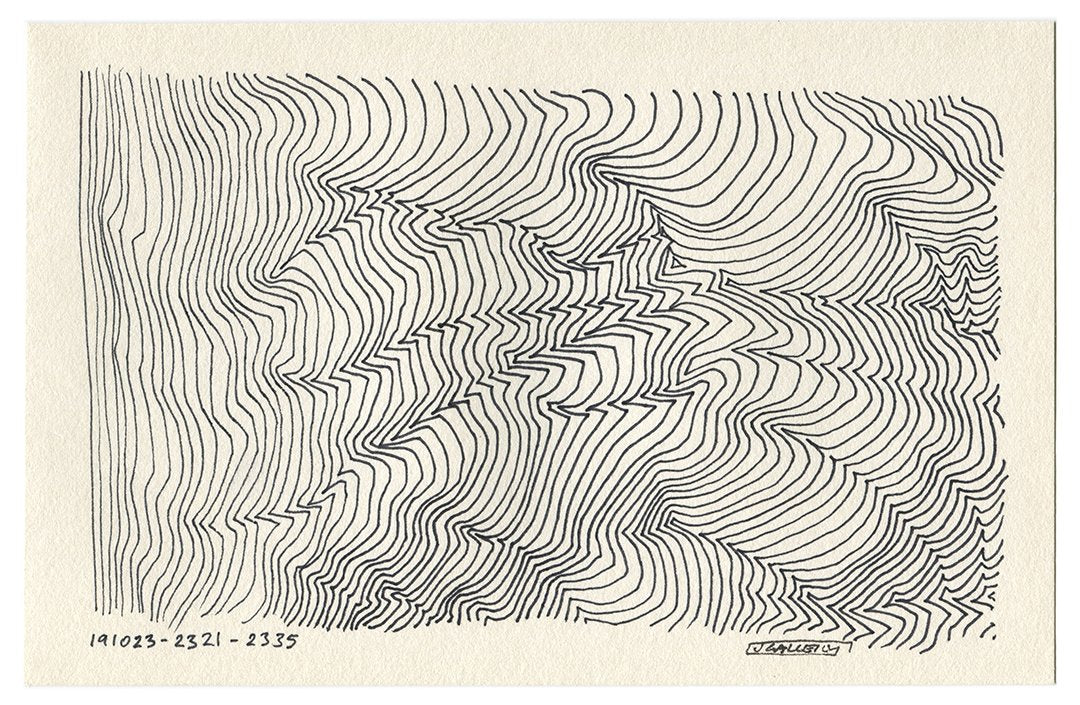 October 2019 - Ink drawings on A5 paper (Digital Downloads)
