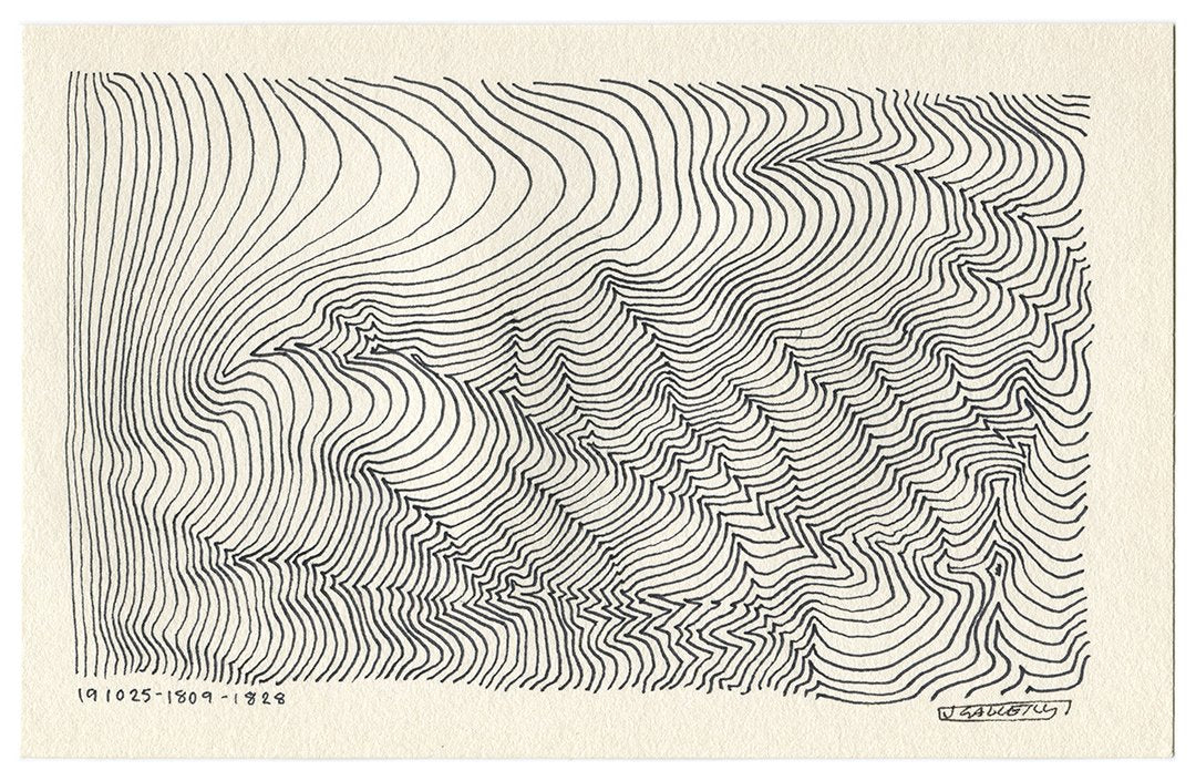 October 2019 - Ink drawings on A5 paper (Digital Downloads)