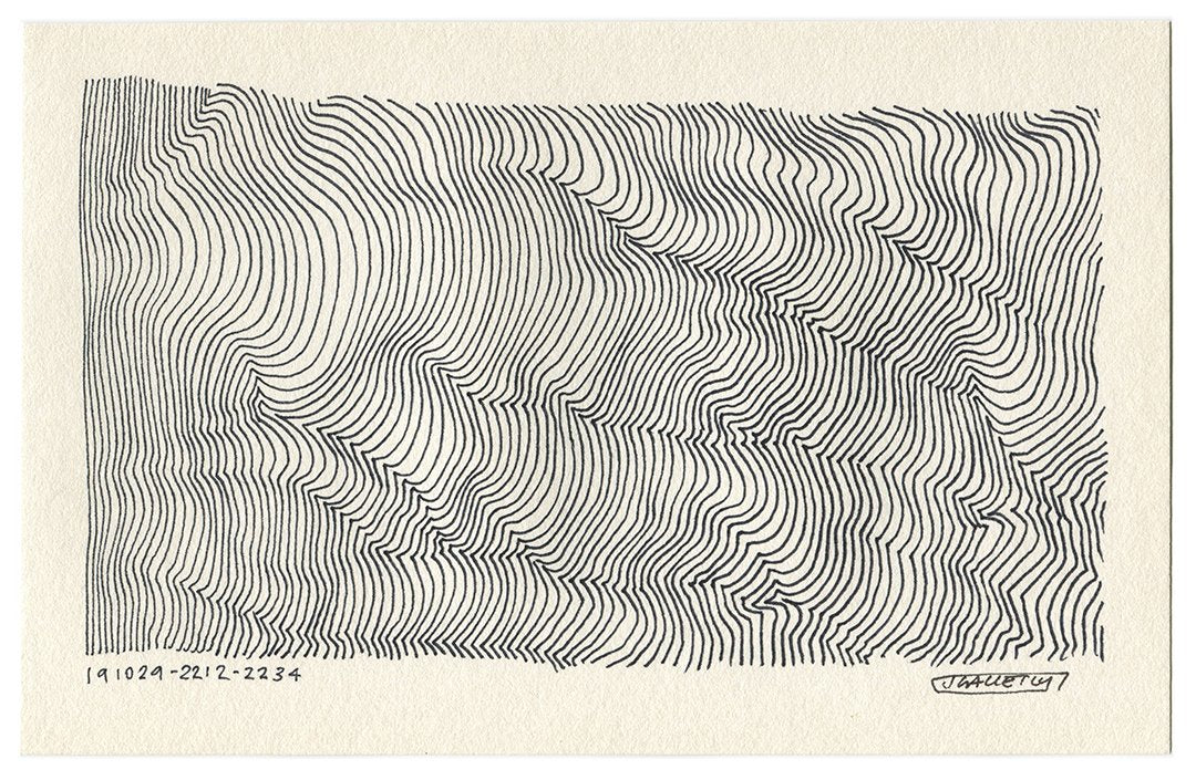 October 2019 - Ink drawings on A5 paper (Digital Downloads)