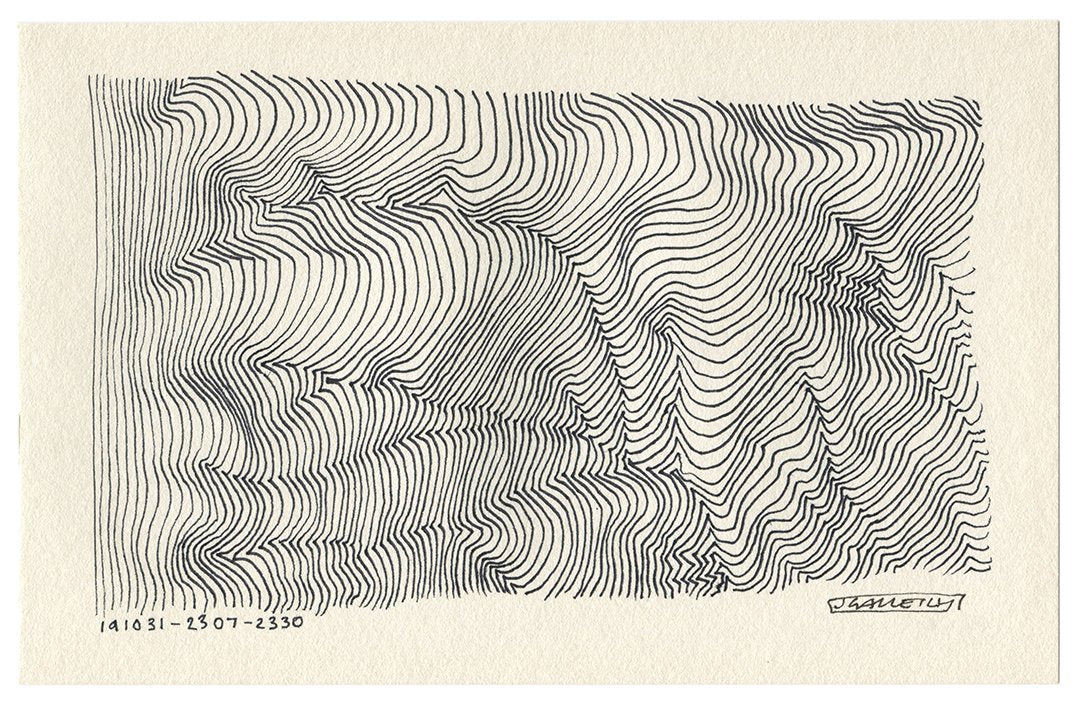 October 2019 - Ink drawings on A5 paper (Digital Downloads)