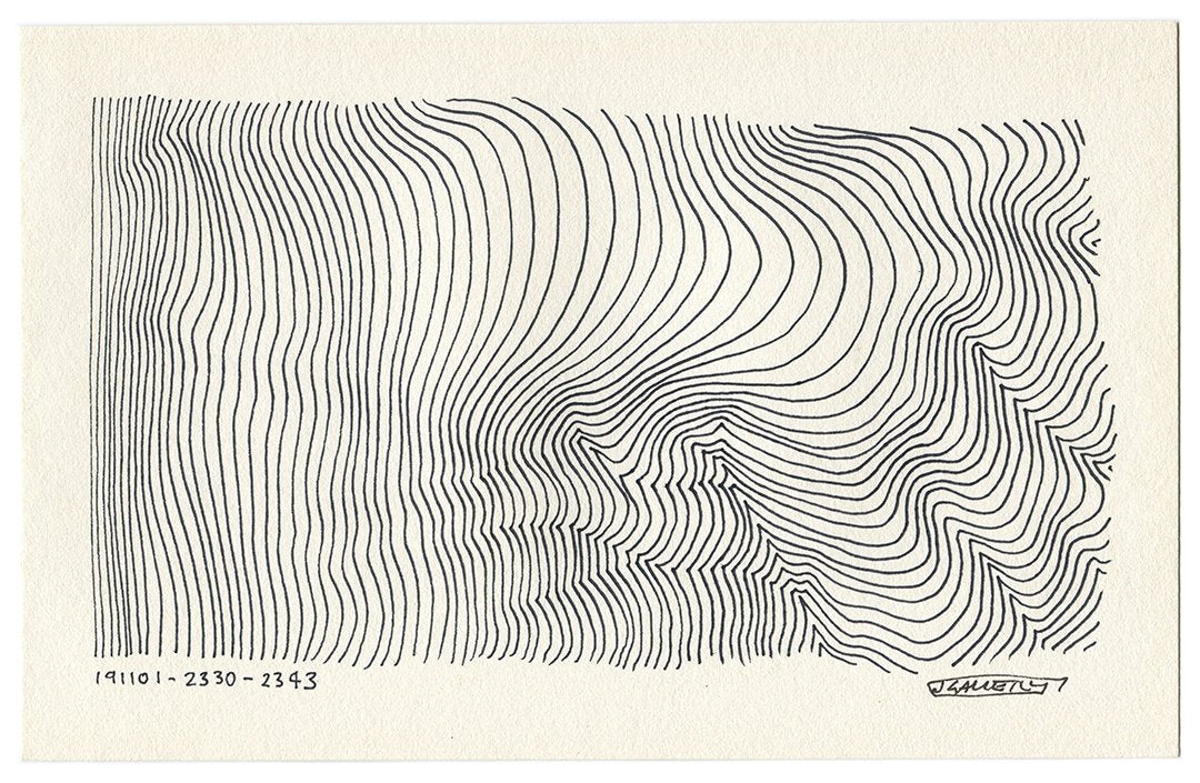 November 2019 - Ink drawings on A5 paper (Digital Downloads)