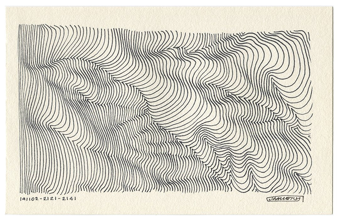 November 2019 - Ink drawings on A5 paper (Digital Downloads)