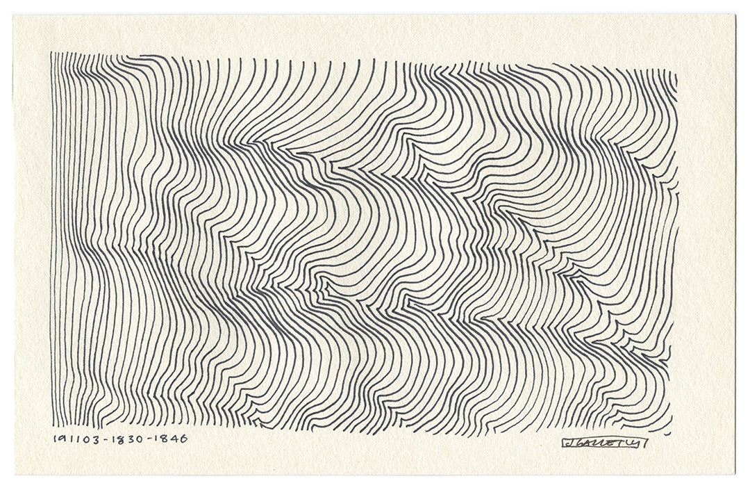 November 2019 - Ink drawings on A5 paper (Digital Downloads)