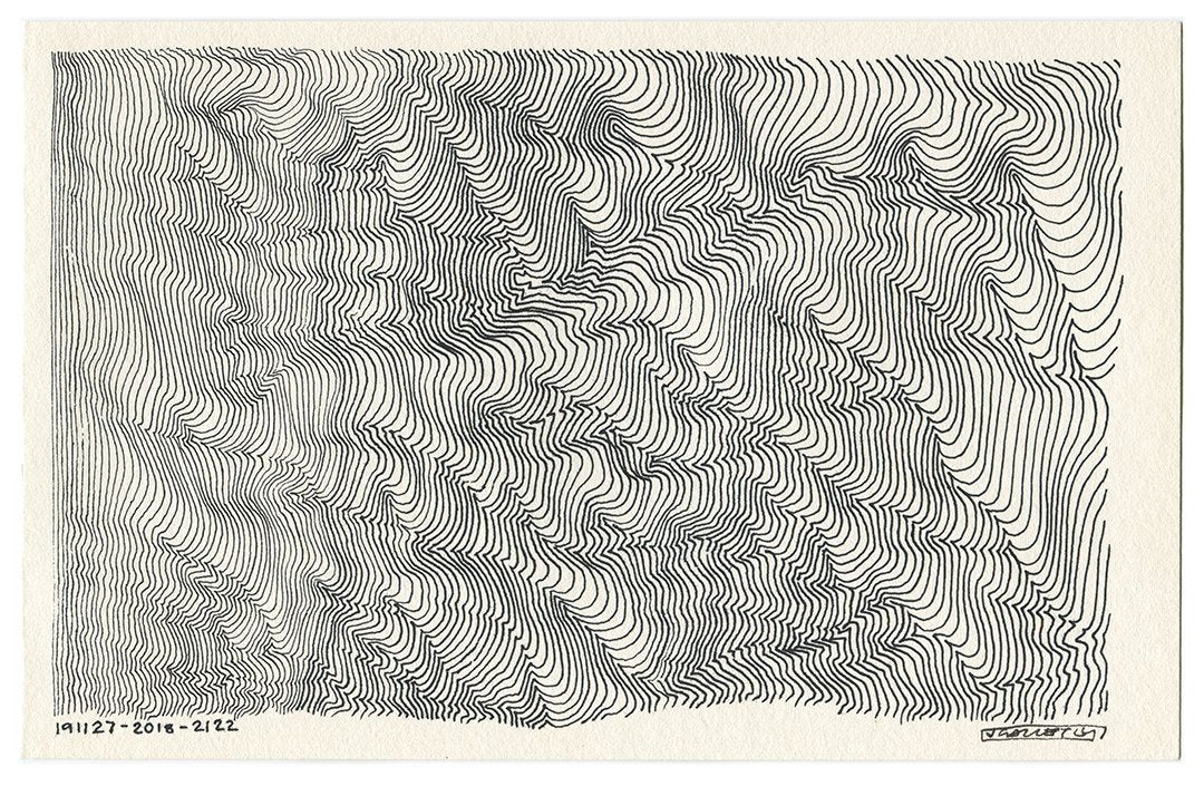November 2019 - Ink drawings on A5 paper (Digital Downloads)