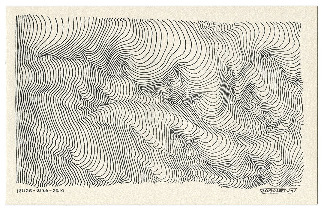 November 2019 - Ink drawings on A5 paper (Digital Downloads)