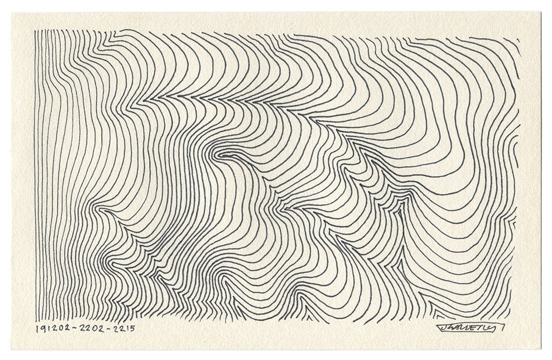 December 2019 - Ink drawings on A5 paper (Digital Downloads)