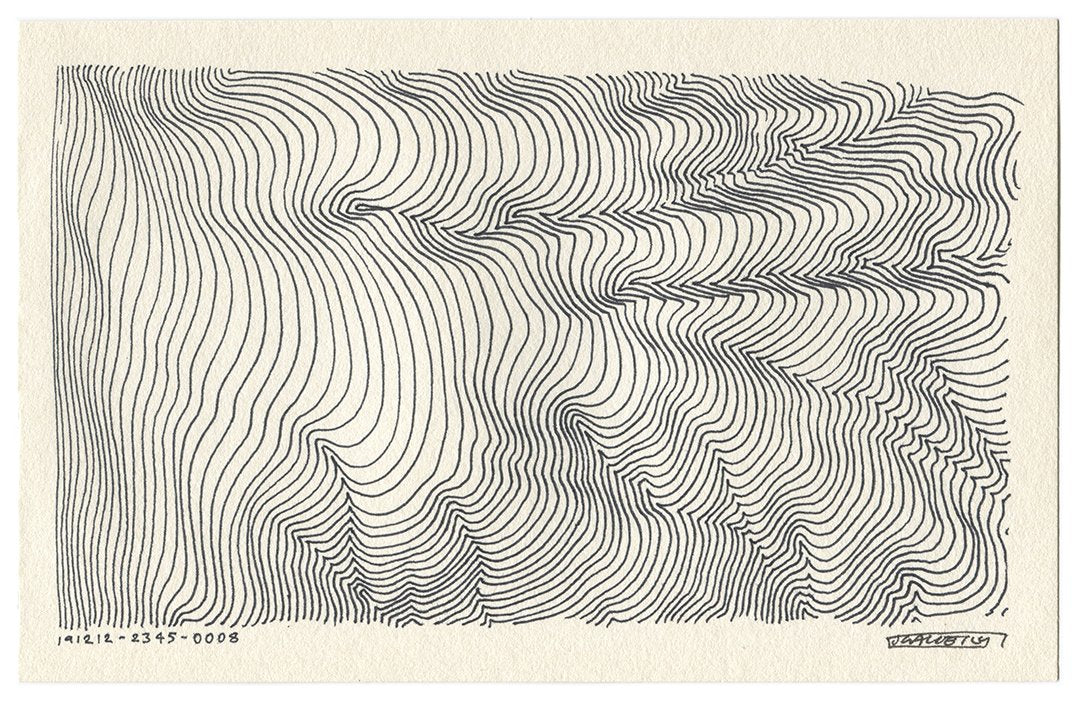 December 2019 - Ink drawings on A5 paper (Digital Downloads)