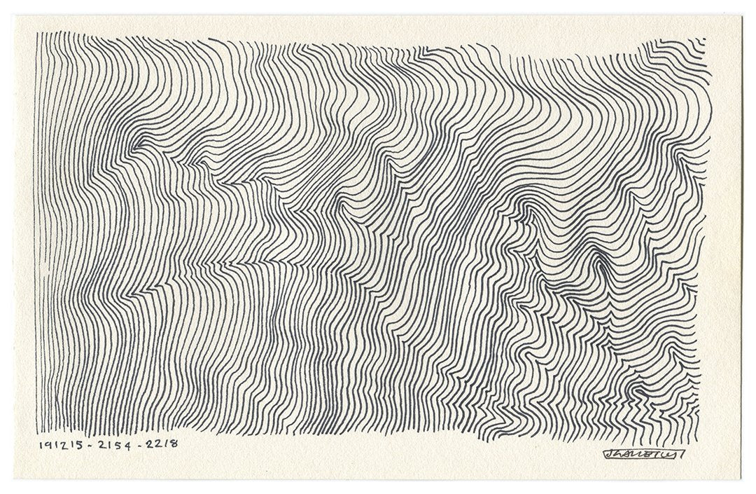 December 2019 - Ink drawings on A5 paper (Digital Downloads)