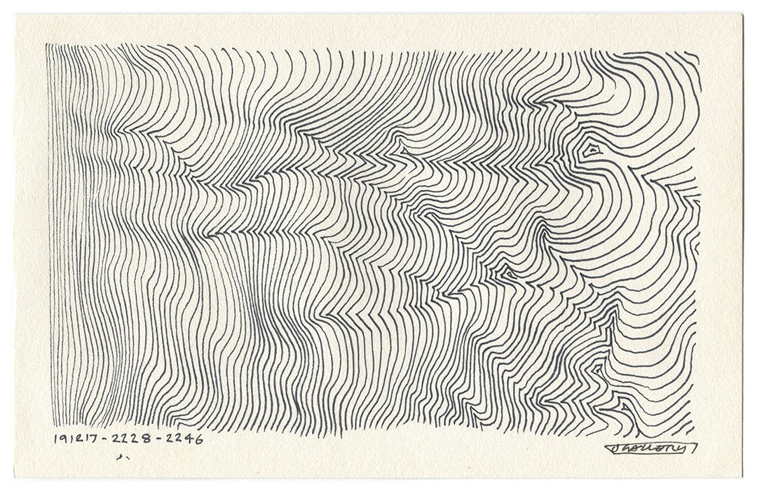 December 2019 - Ink drawings on A5 paper (Digital Downloads)