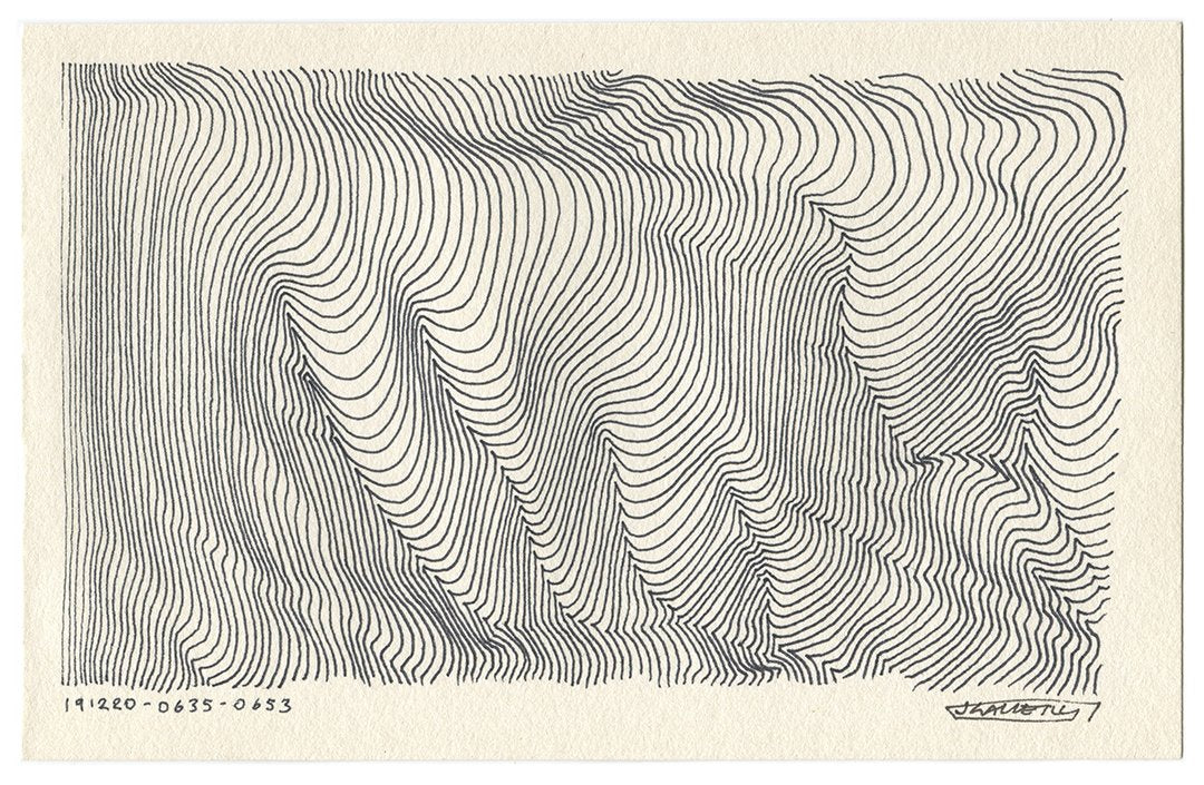 December 2019 - Ink drawings on A5 paper (Digital Downloads)