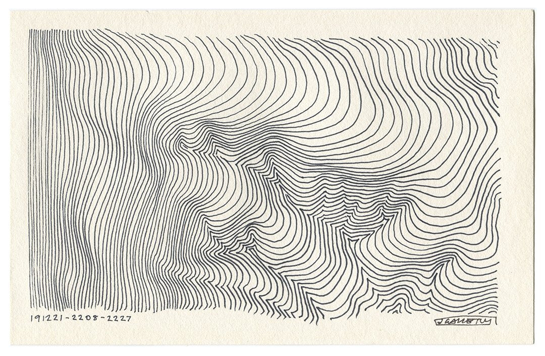 December 2019 - Ink drawings on A5 paper (Digital Downloads)