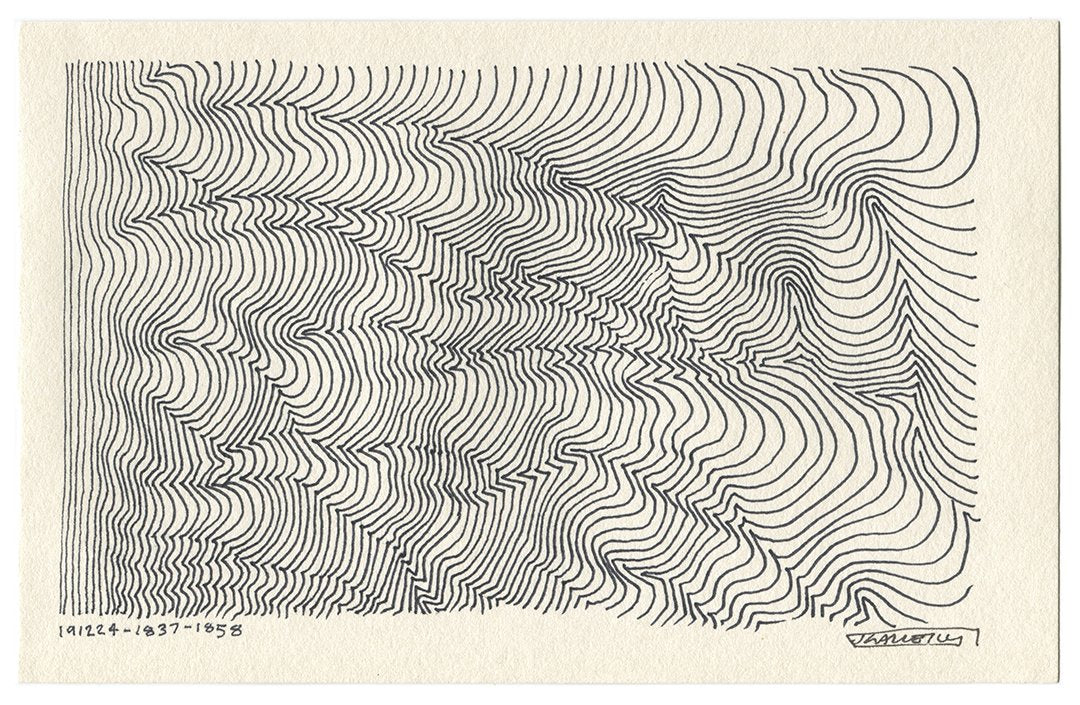 December 2019 - Ink drawings on A5 paper (Digital Downloads)