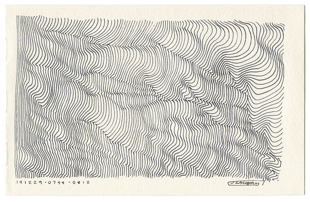 December 2019 - Ink drawings on A5 paper (Digital Downloads)