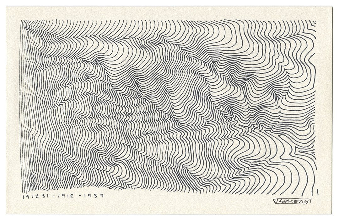 December 2019 - Ink drawings on A5 paper (Digital Downloads)