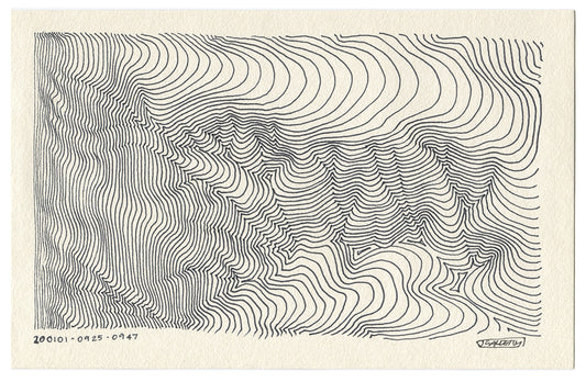January 2020 - Ink drawings on A5/A4 paper (Digital Downloads)