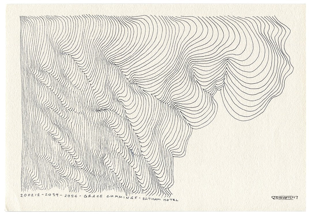 February 2020 - Ink drawings on A4 paper (Digital Downloads)