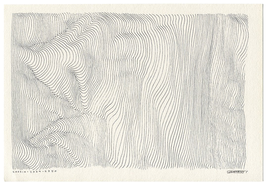 February 2020 - Ink drawings on A4 paper (Digital Downloads)