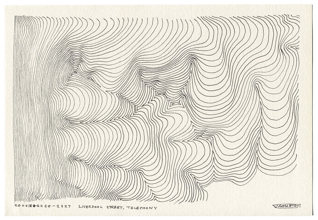 February 2020 - Ink drawings on A4 paper (Digital Downloads)