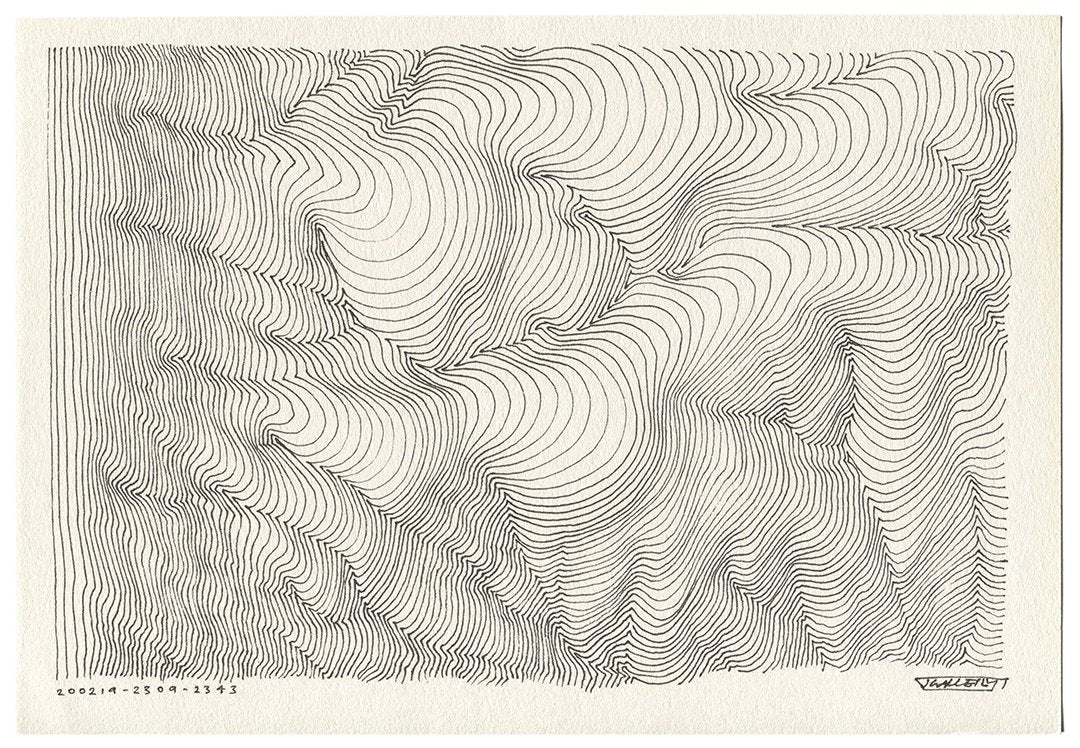February 2020 - Ink drawings on A4 paper (Digital Downloads)