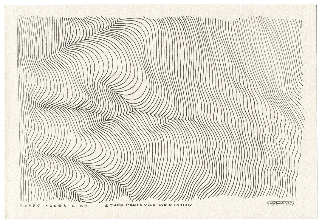 March 2020 - Ink drawings on A4 paper (Digital Downloads)