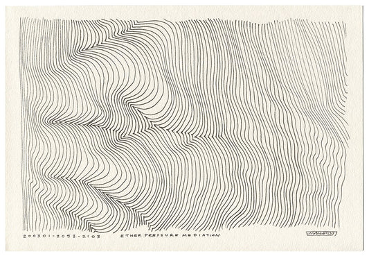 March 2020 - Ink drawings on A4 paper (Digital Downloads)