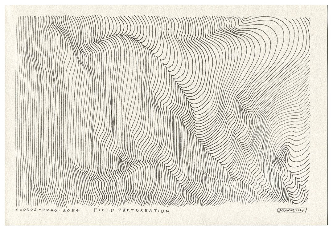 March 2020 - Ink drawings on A4 paper (Digital Downloads)