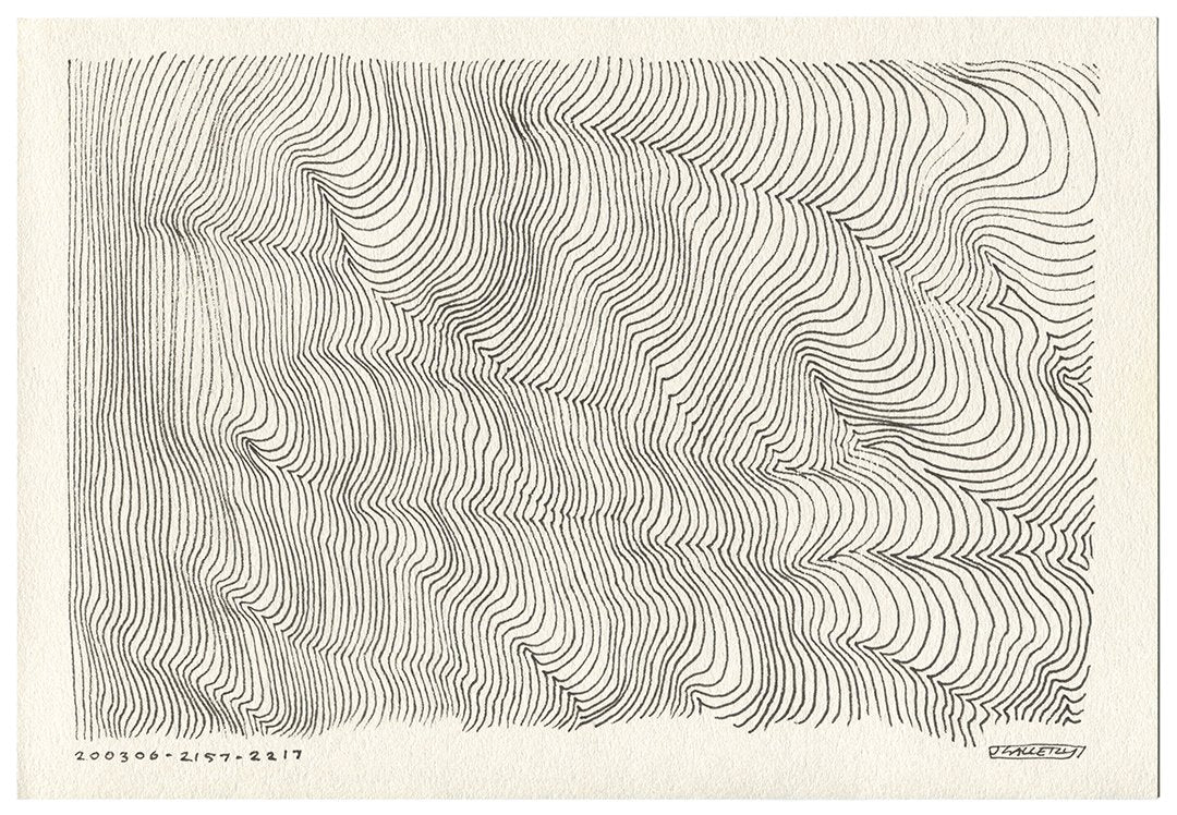 March 2020 - Ink drawings on A4 paper (Digital Downloads)