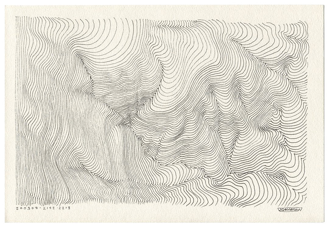 March 2020 - Ink drawings on A4 paper (Digital Downloads)