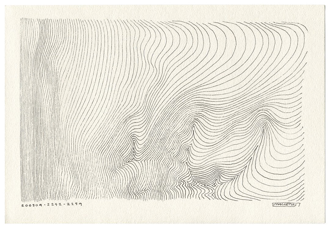 March 2020 - Ink drawings on A4 paper (Digital Downloads)