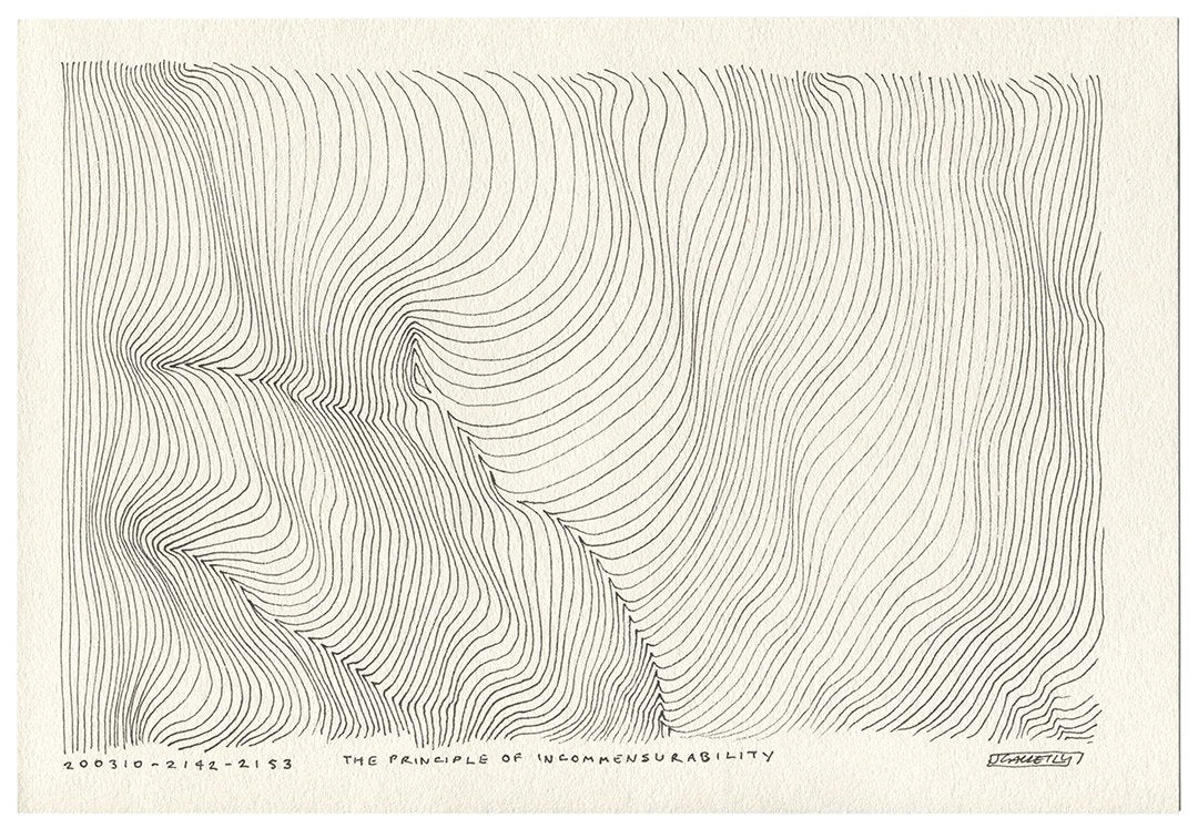 March 2020 - Ink drawings on A4 paper (Digital Downloads)