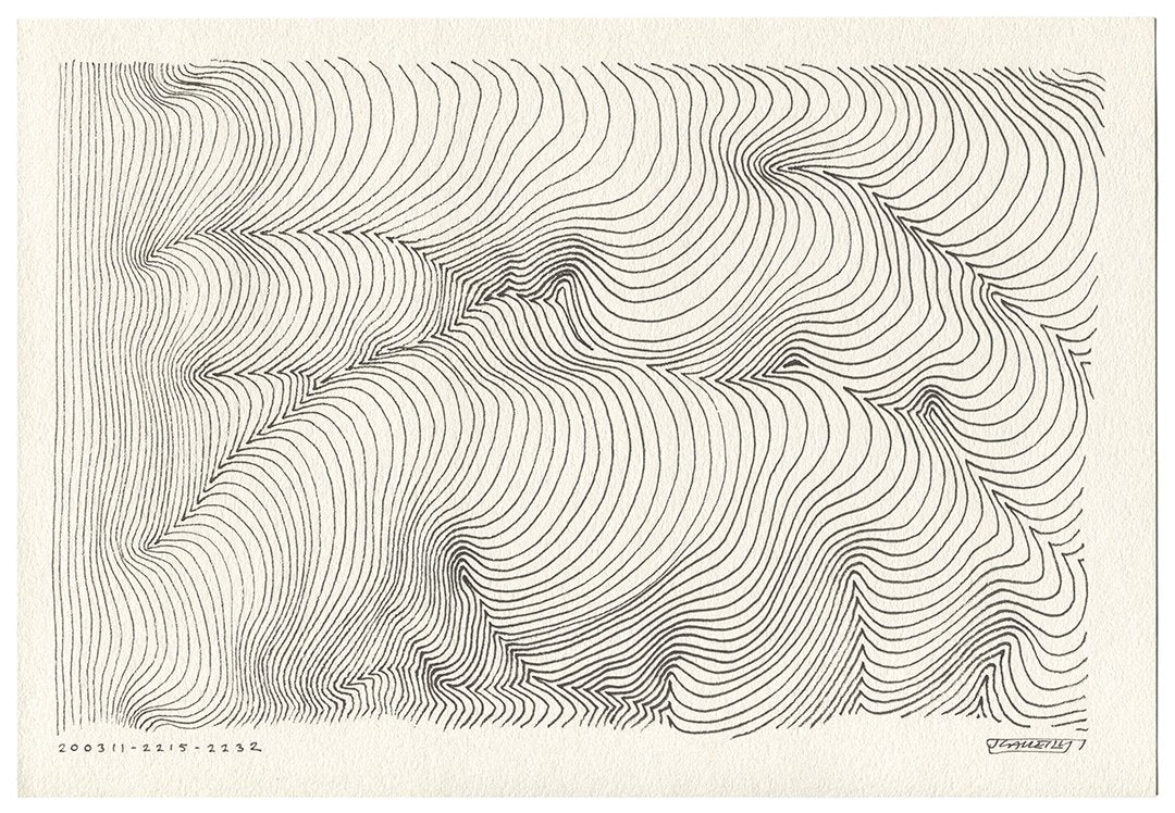 March 2020 - Ink drawings on A4 paper (Digital Downloads)