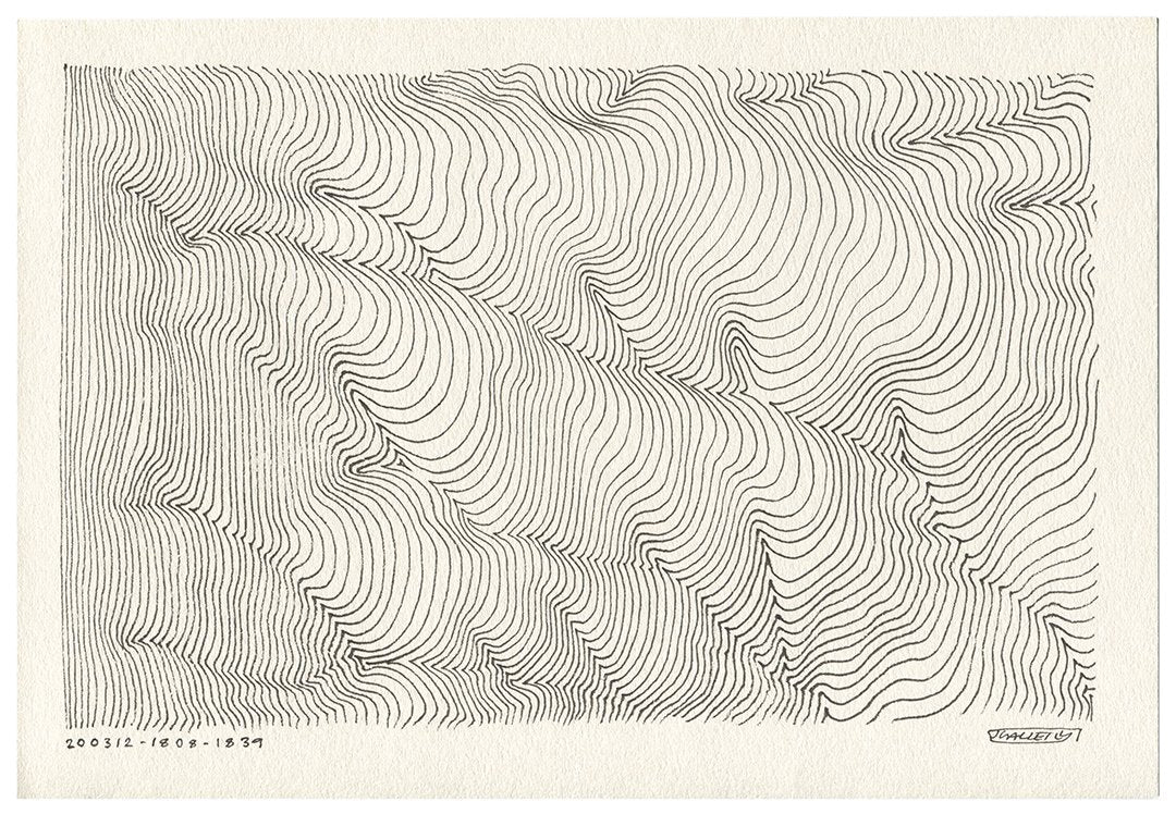 March 2020 - Ink drawings on A4 paper (Digital Downloads)