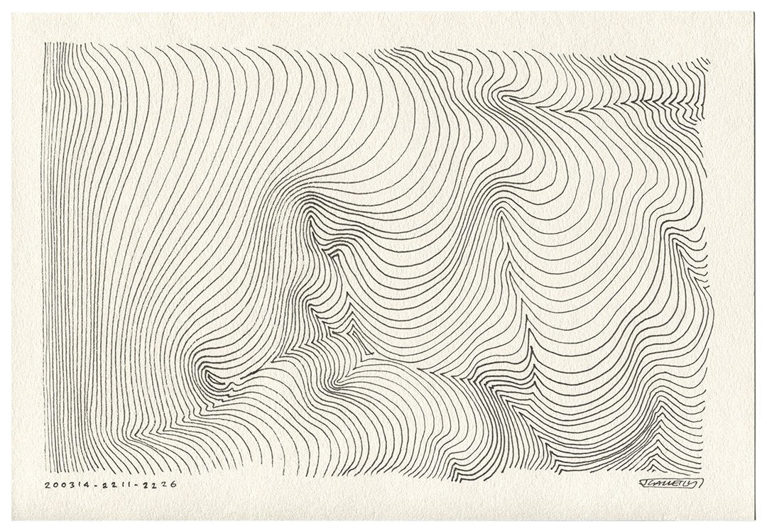 March 2020 - Ink drawings on A4 paper (Digital Downloads)