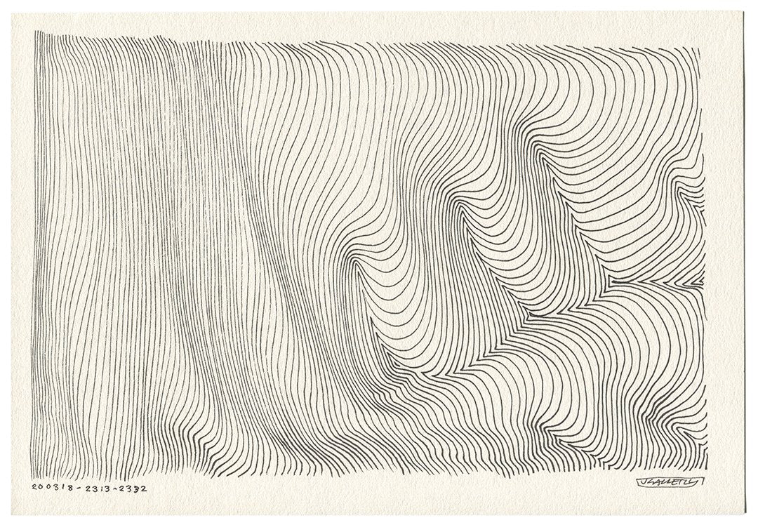March 2020 - Ink drawings on A4 paper (Digital Downloads)