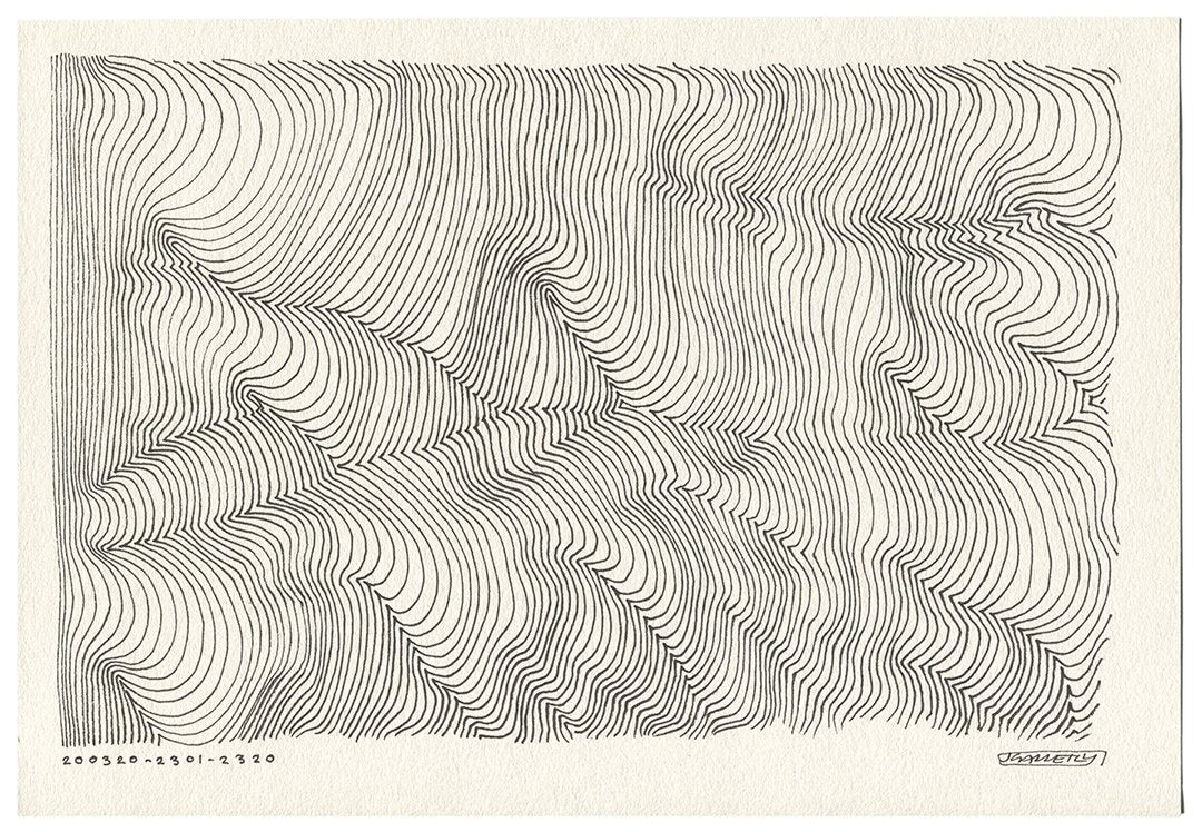 March 2020 - Ink drawings on A4 paper (Digital Downloads)