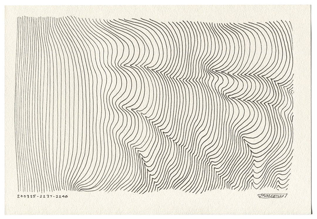 March 2020 - Ink drawings on A4 paper (Digital Downloads)