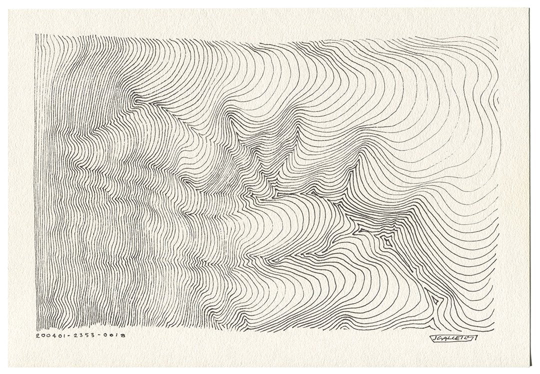 April 2020 - Ink drawings on A4 paper (Digital Downloads)