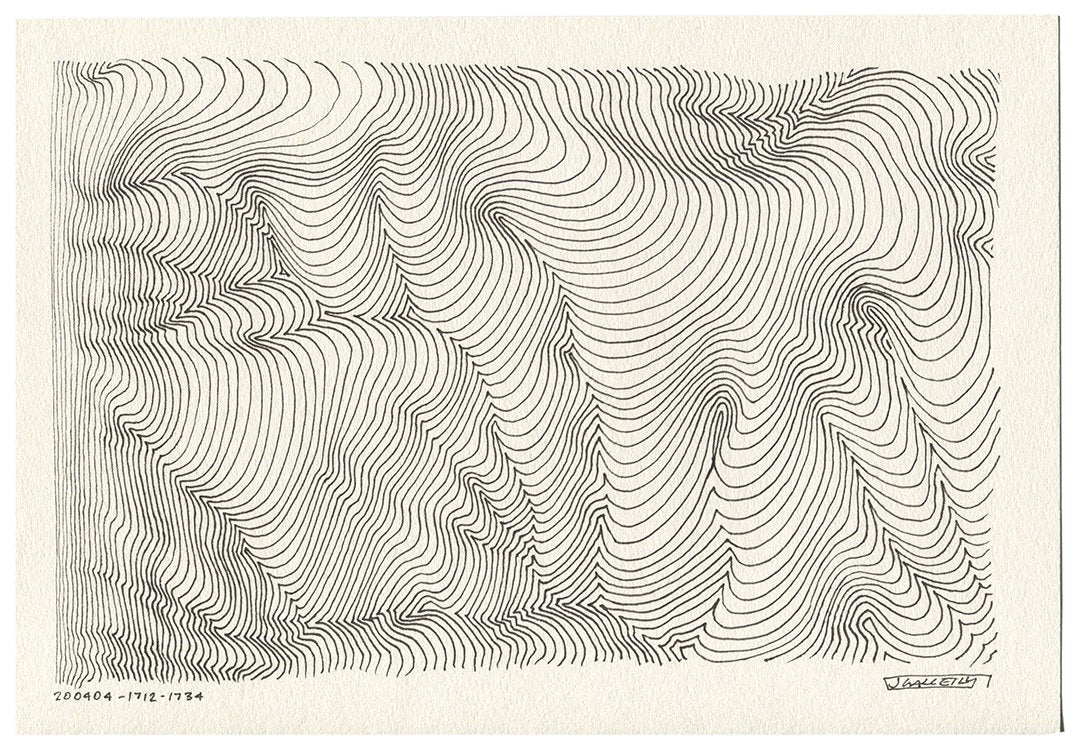 April 2020 - Ink drawings on A4 paper (Digital Downloads)