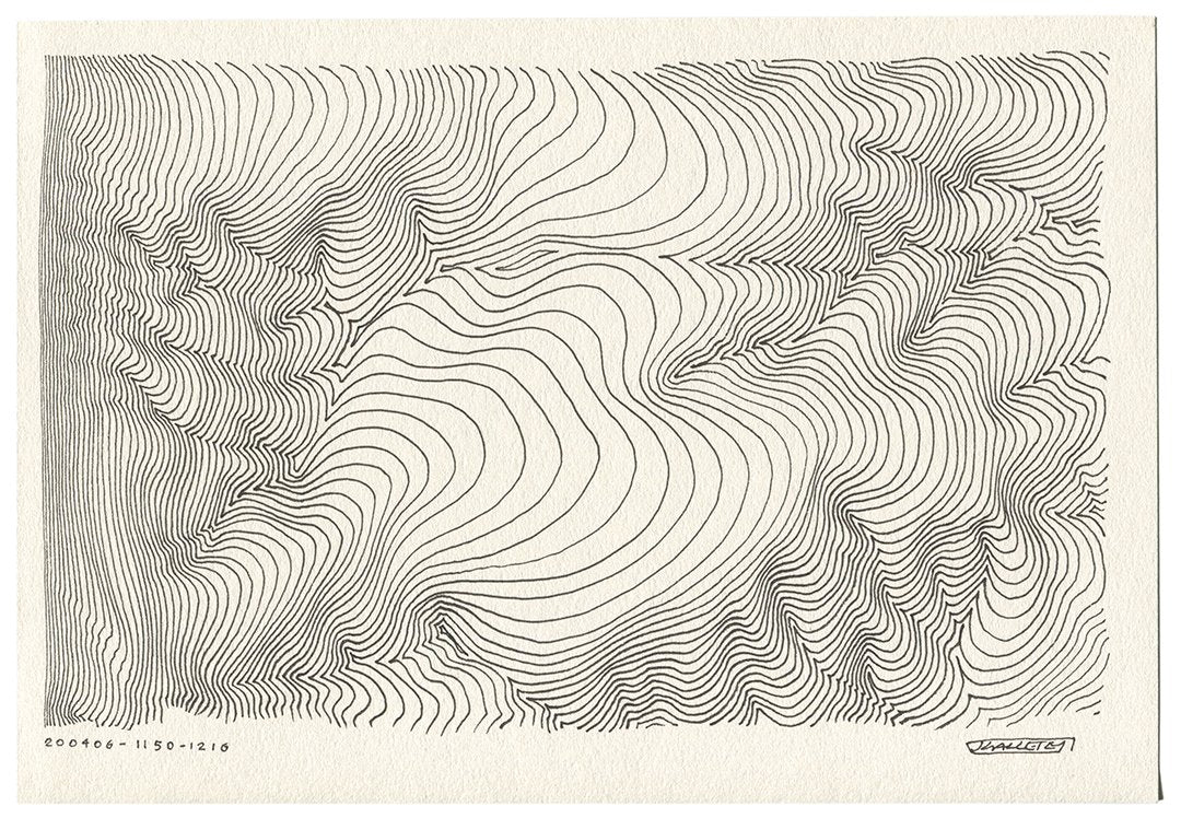 April 2020 - Ink drawings on A4 paper (Digital Downloads)