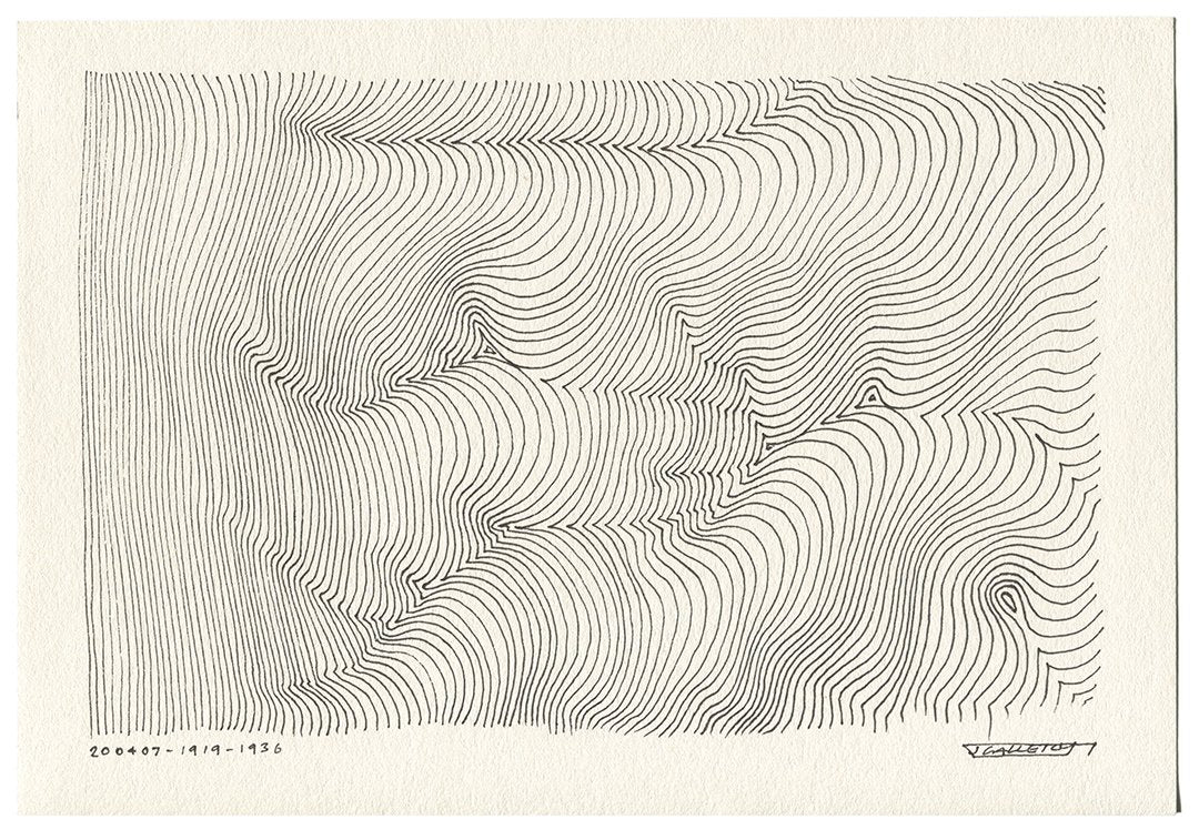 April 2020 - Ink drawings on A4 paper (Digital Downloads)